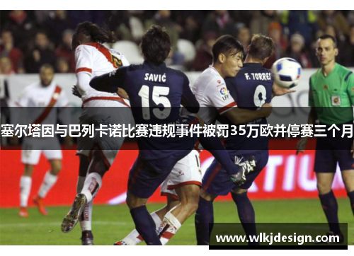 塞尔塔因与巴列卡诺比赛违规事件被罚35万欧并停赛三个月